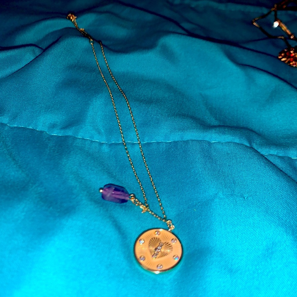 Gold necklace from Macy’s